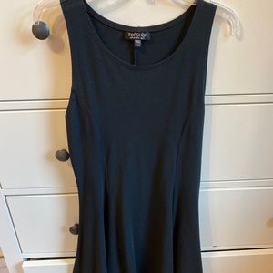 A line black dress